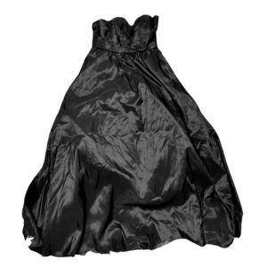 Alfred Angelo Black Bridesmaids Formal Prom Gown Dress US Size 10 Homecoming EUC